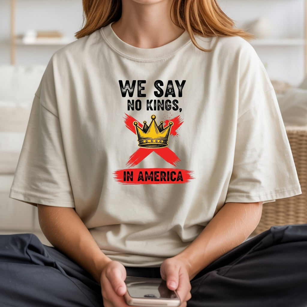 No Kings Day 2.0 T-Shirt – Liberty Inspired Patriotic product image 14