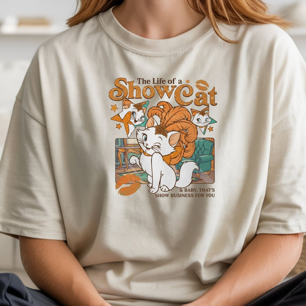 Vintage Showcat Shirt - The Life of a Show Cat Tee - Retro product image 15