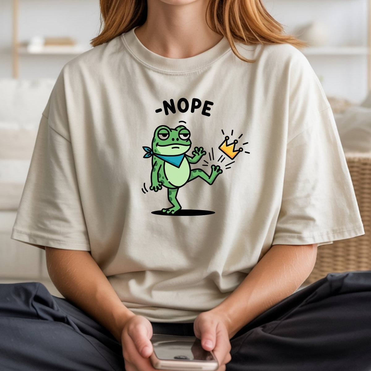 No Kings Portland Frog T-Shirt - Unisex Streetwear Graphic product image 17