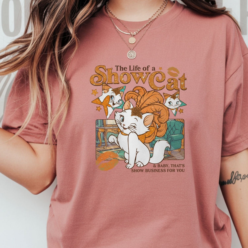 Vintage Showcat Shirt - The Life of a Show Cat Tee - Retro product image 16