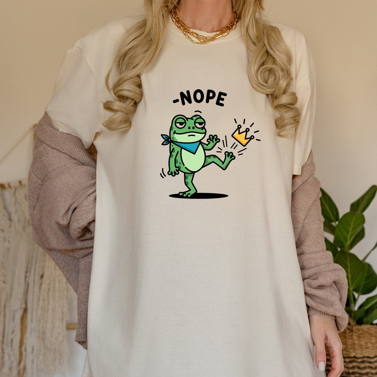 No Kings Portland Frog T-Shirt - Unisex Streetwear Graphic product image 19