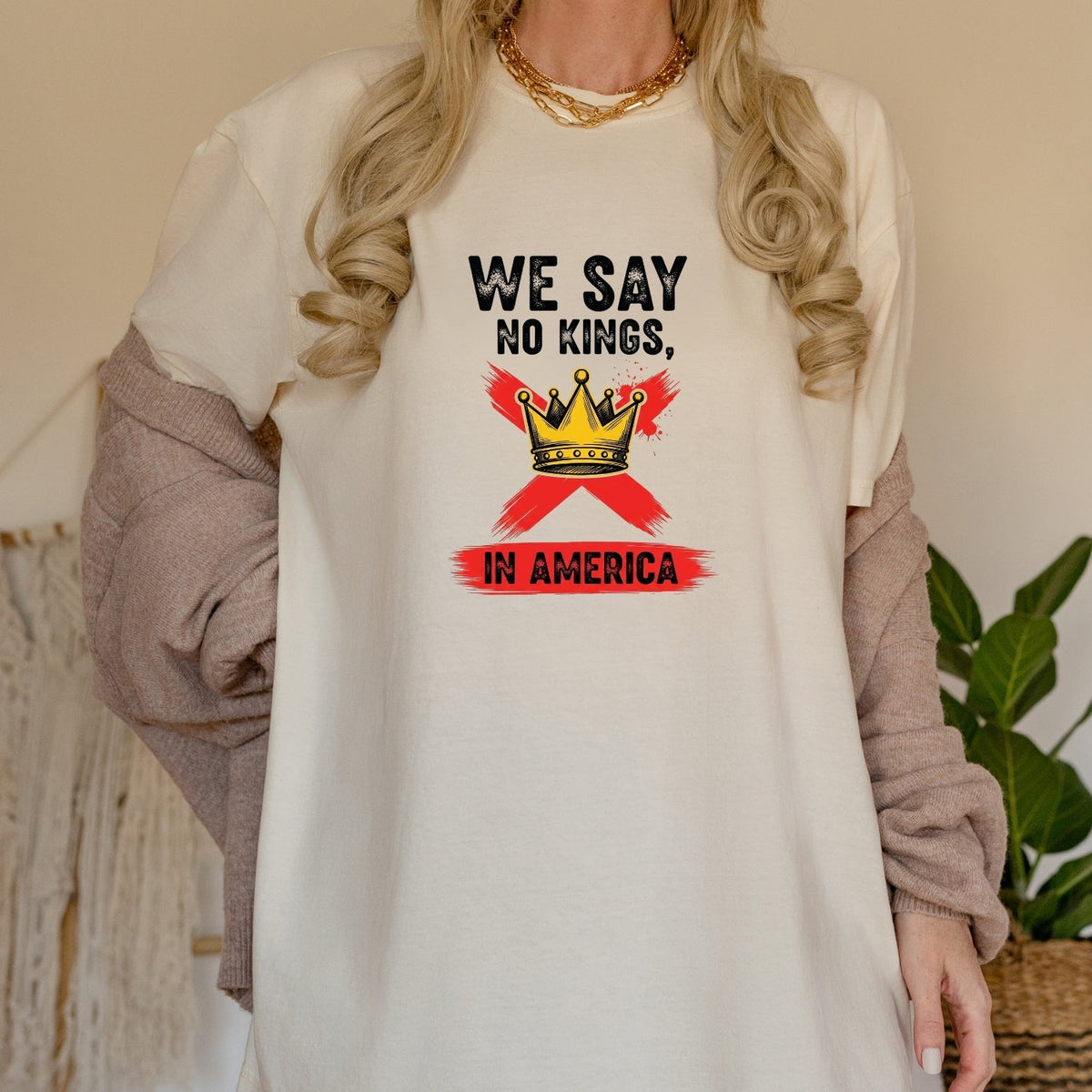 No Kings Day 2.0 T-Shirt – Liberty Inspired Patriotic product image 15