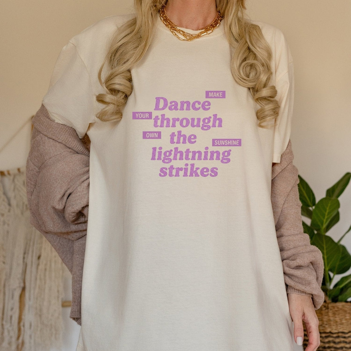 Showgirl Make Your Own Sunshine Shirt – Retro Positive product image 13