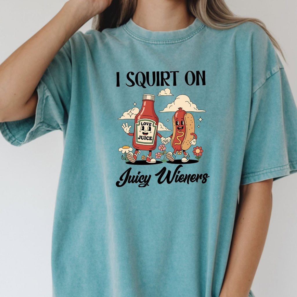 Funny Hot Dog T-Shirt - Retro Food Pun Tee - Inappropriate product image 17