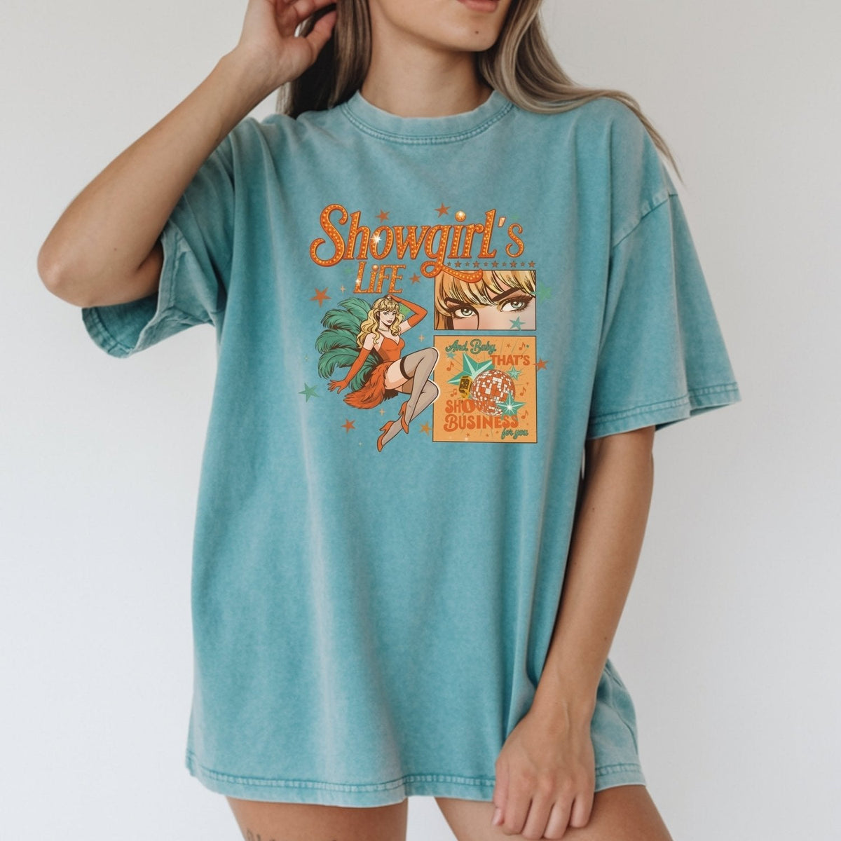 Showgirl Life Era T-Shirt – Vintage Aesthetic Graphic Tee product image 16