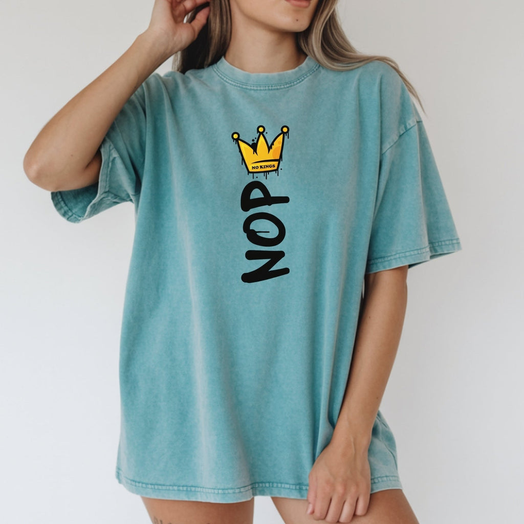 Crown No Kings Shirt – American Democracy Graphic Tee product image 14