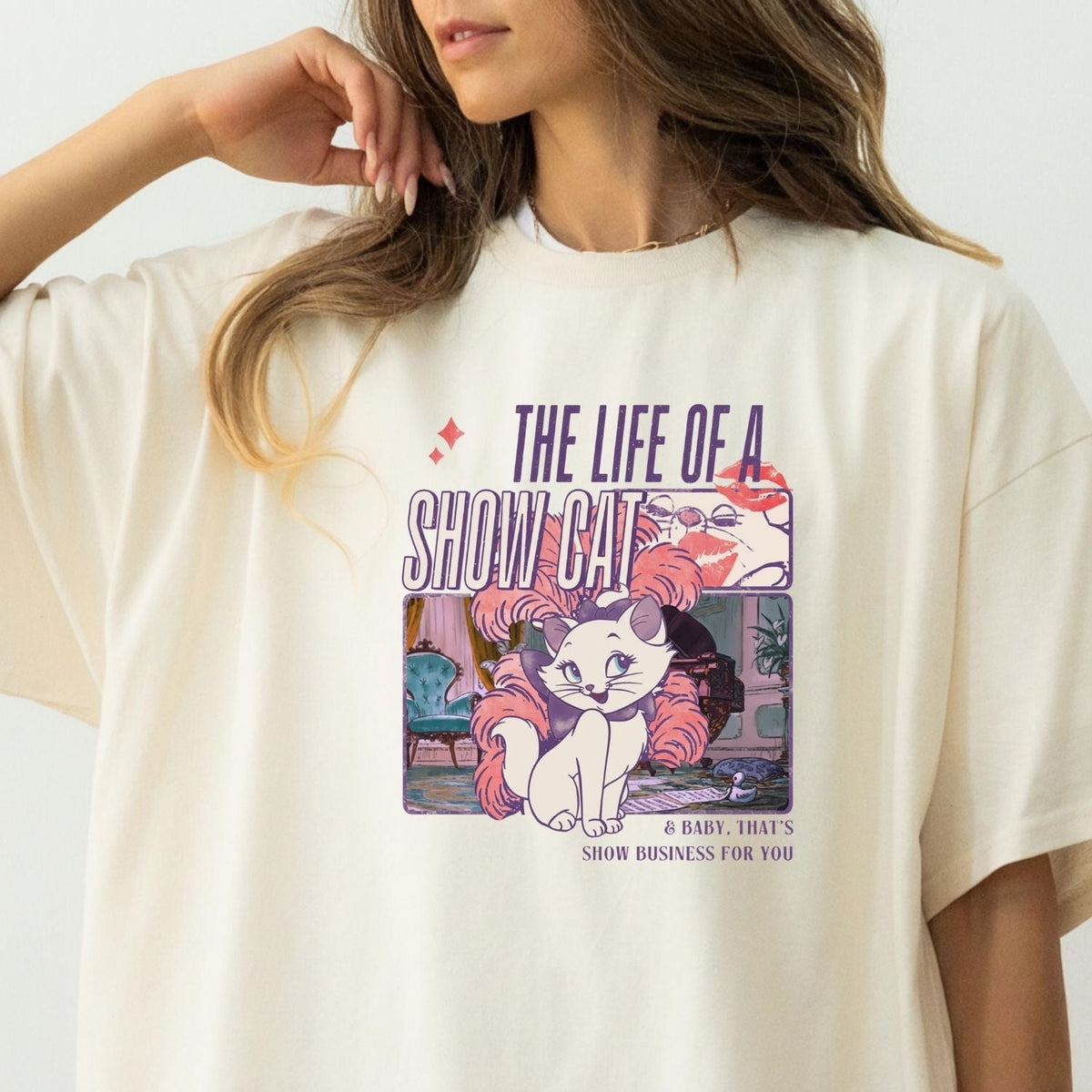 Showgirl Cat Shirt - Vintage The Life of a Showcat Tee product image 17