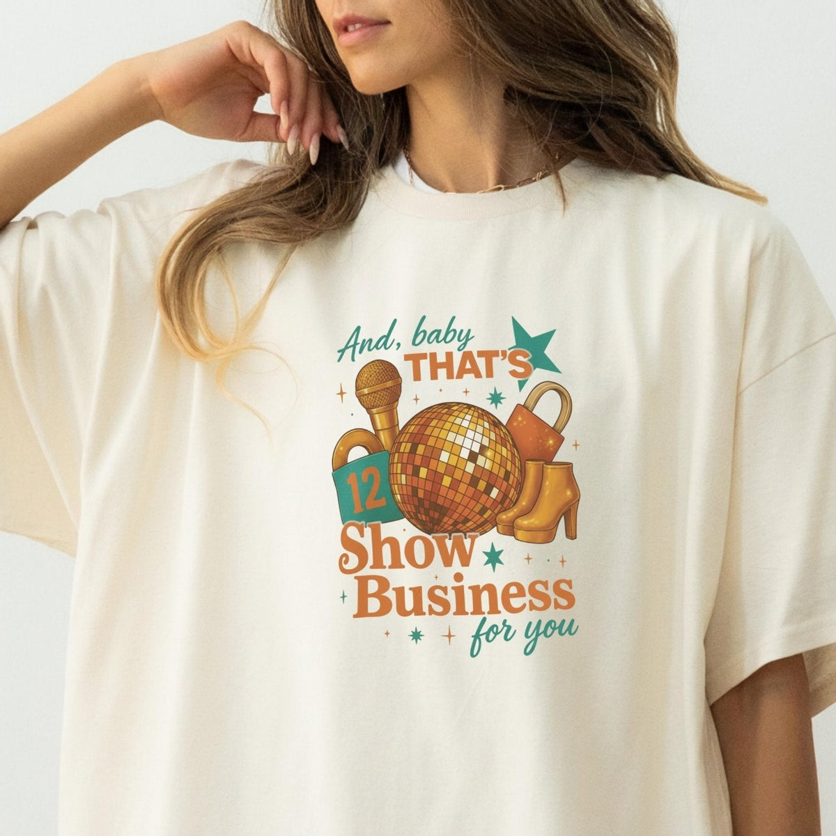 Showgirl Life T-Shirt – Vintage Show Business Graphic Tee product image 22