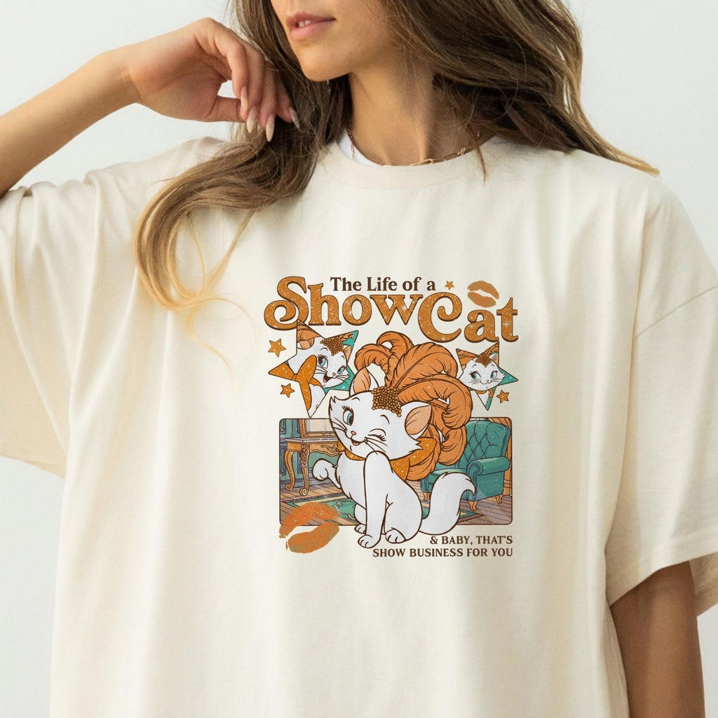 Vintage Showcat Shirt - The Life of a Show Cat Tee - Retro product image 18