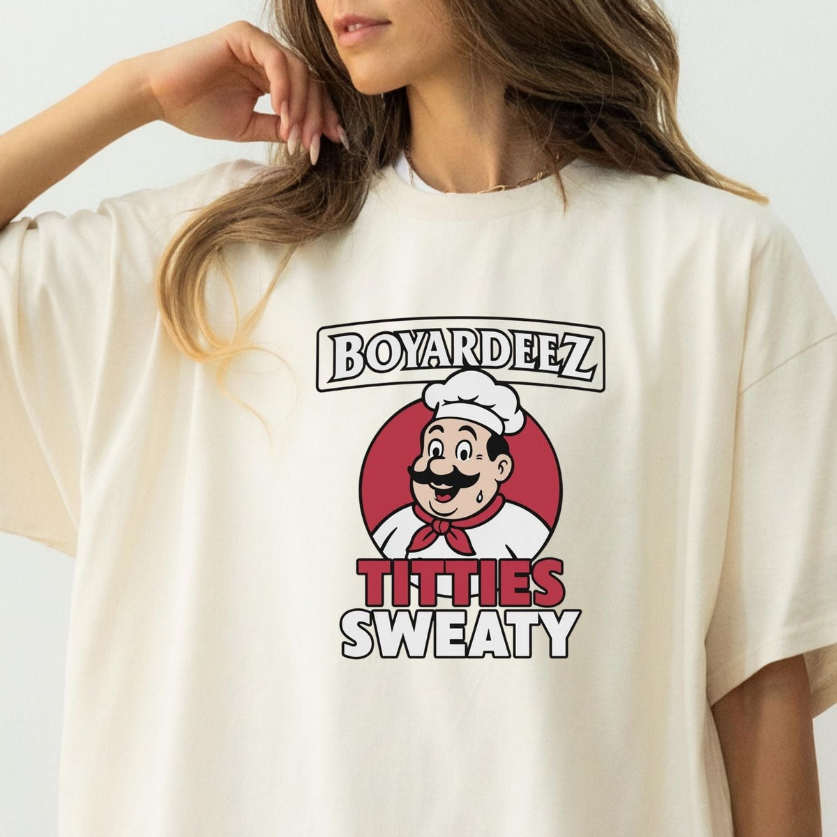 Retro Funny Boyardeez Nutz Sweaty Meme T-Shirt product image 21