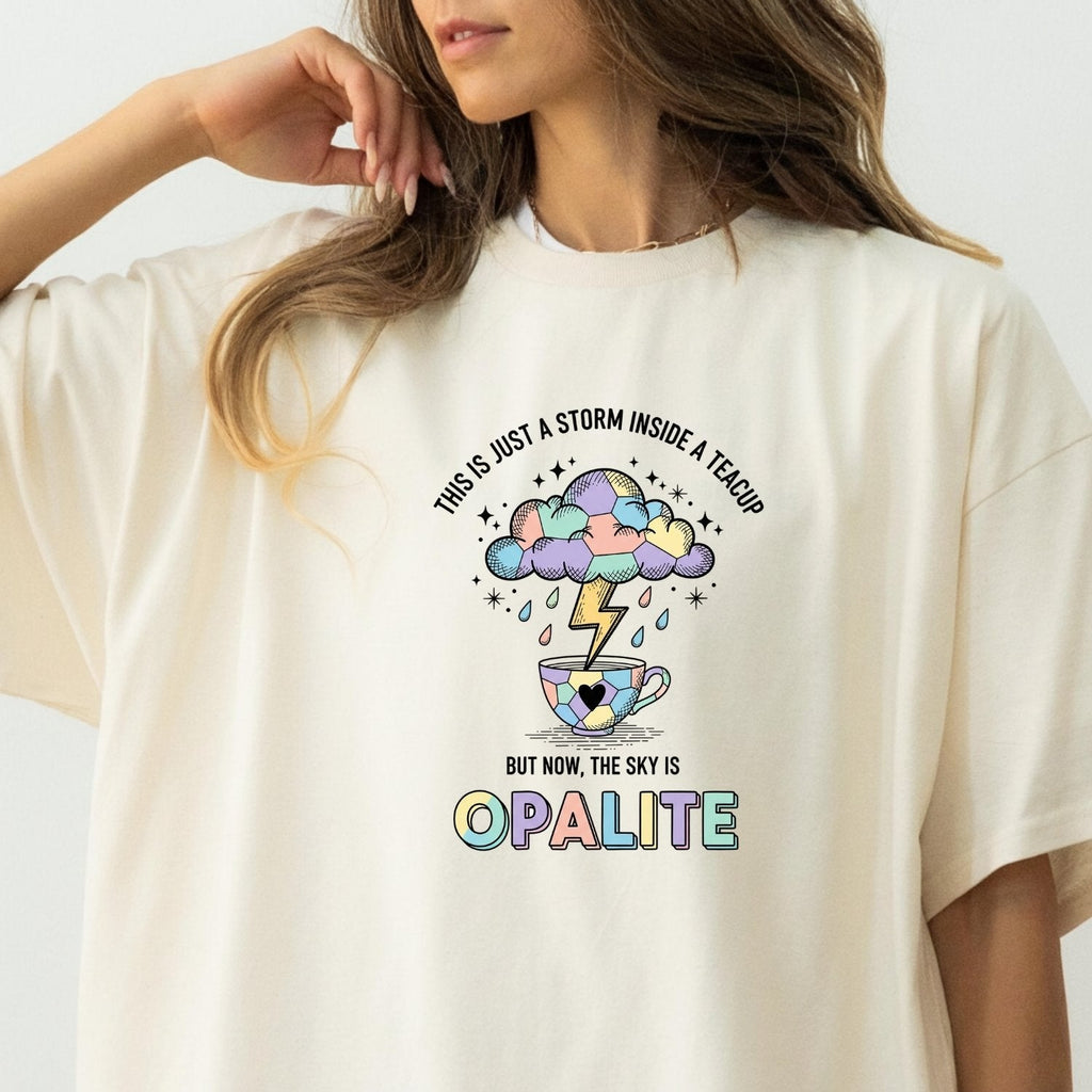 Storm in a Teacup Shirt – Opalite Sky Romantic Graphic Tee product image 19