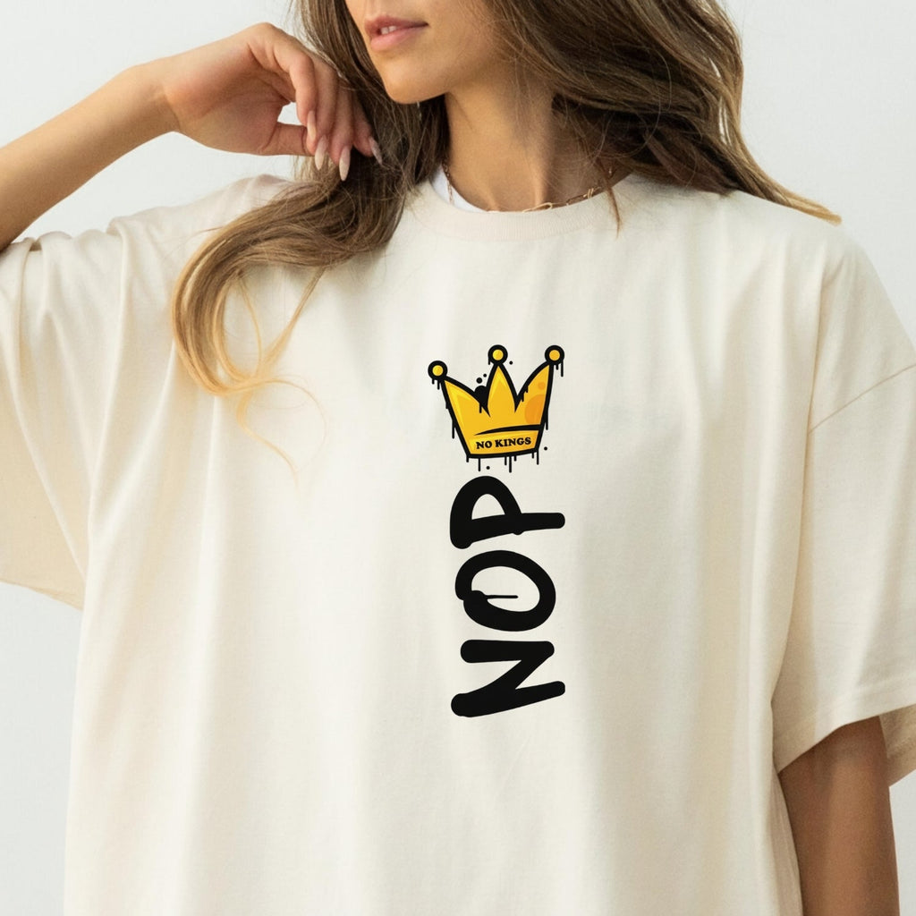 Crown No Kings Shirt – American Democracy Graphic Tee product image 15