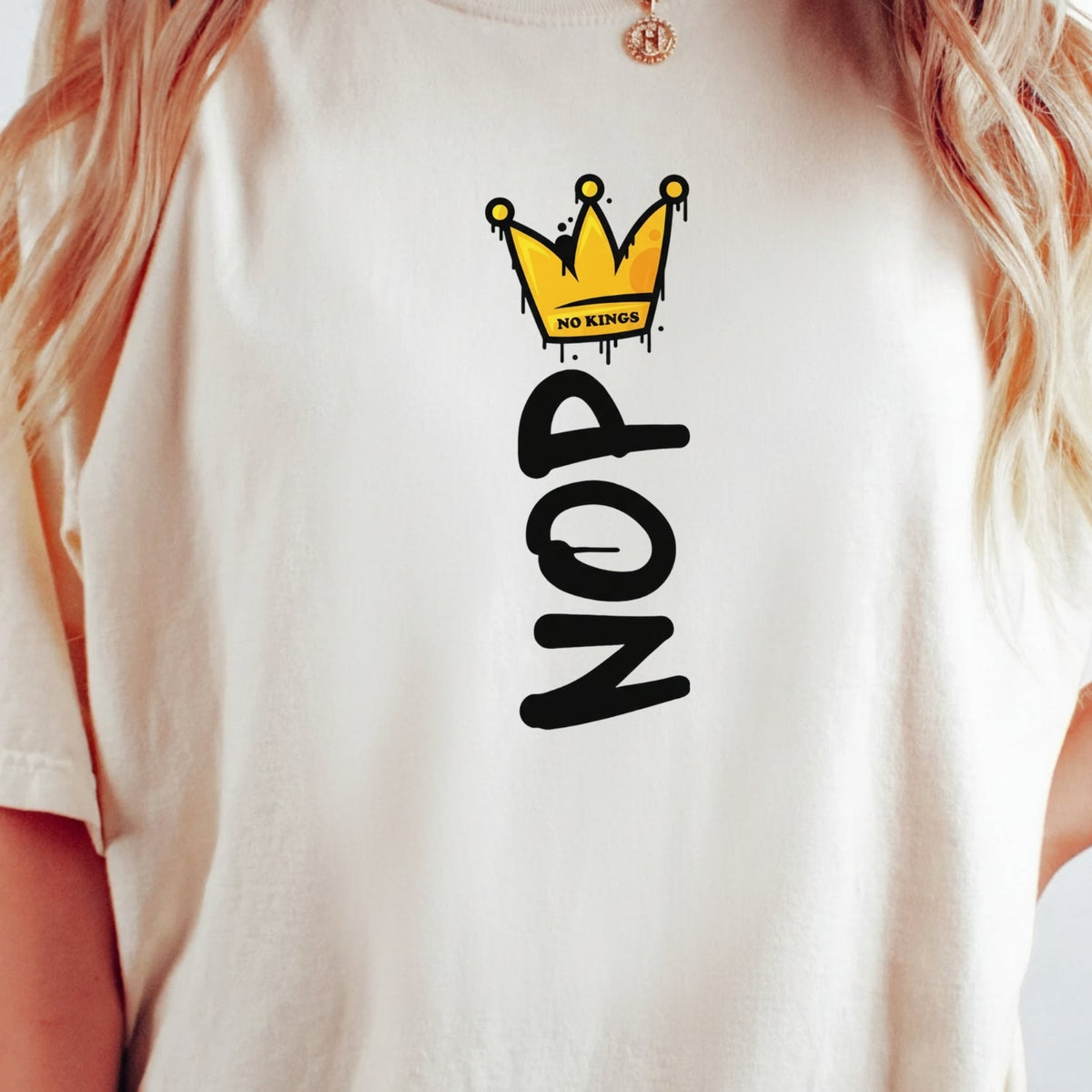Crown No Kings Shirt – American Democracy Graphic Tee product image 16