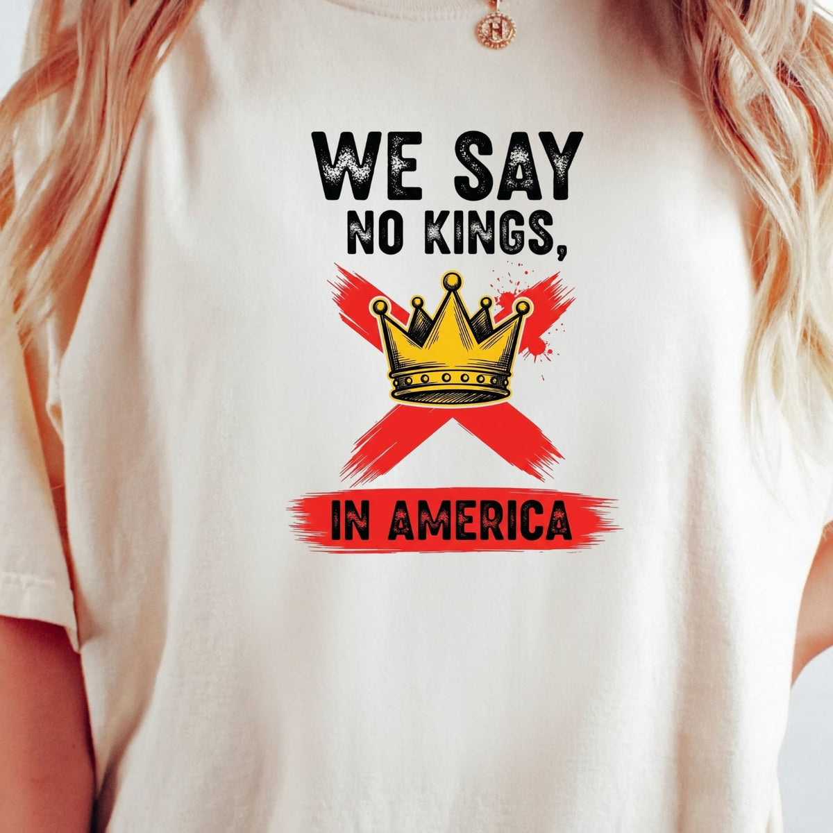 No Kings Day 2.0 T-Shirt – Liberty Inspired Patriotic product image 18