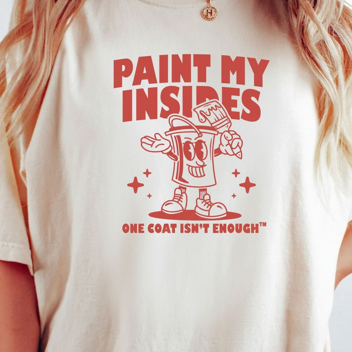 Retro Paint Can Mascot T-Shirt - Funny Art Graphic Tee product image 13