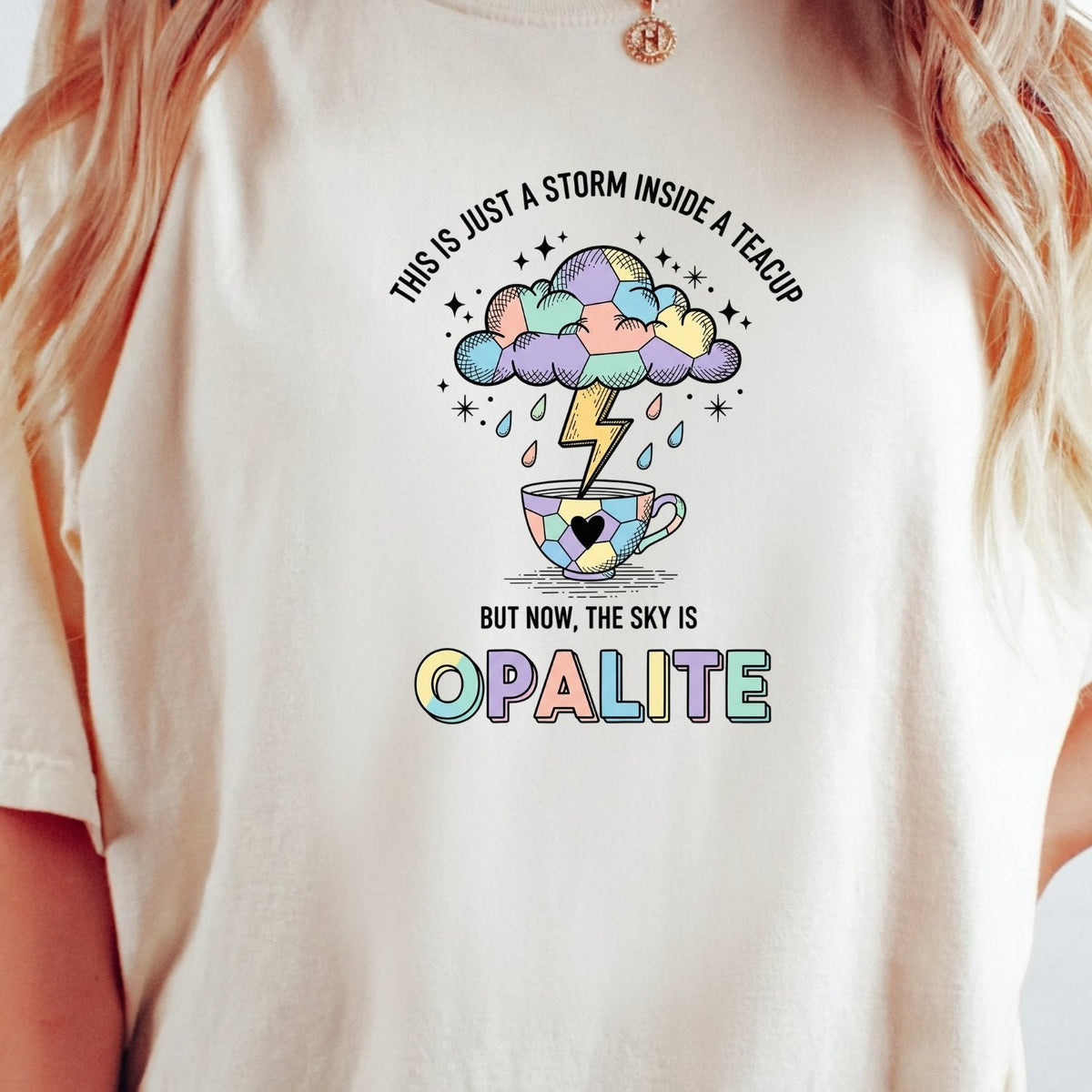 Storm in a Teacup Shirt – Opalite Sky Romantic Graphic Tee product image 20