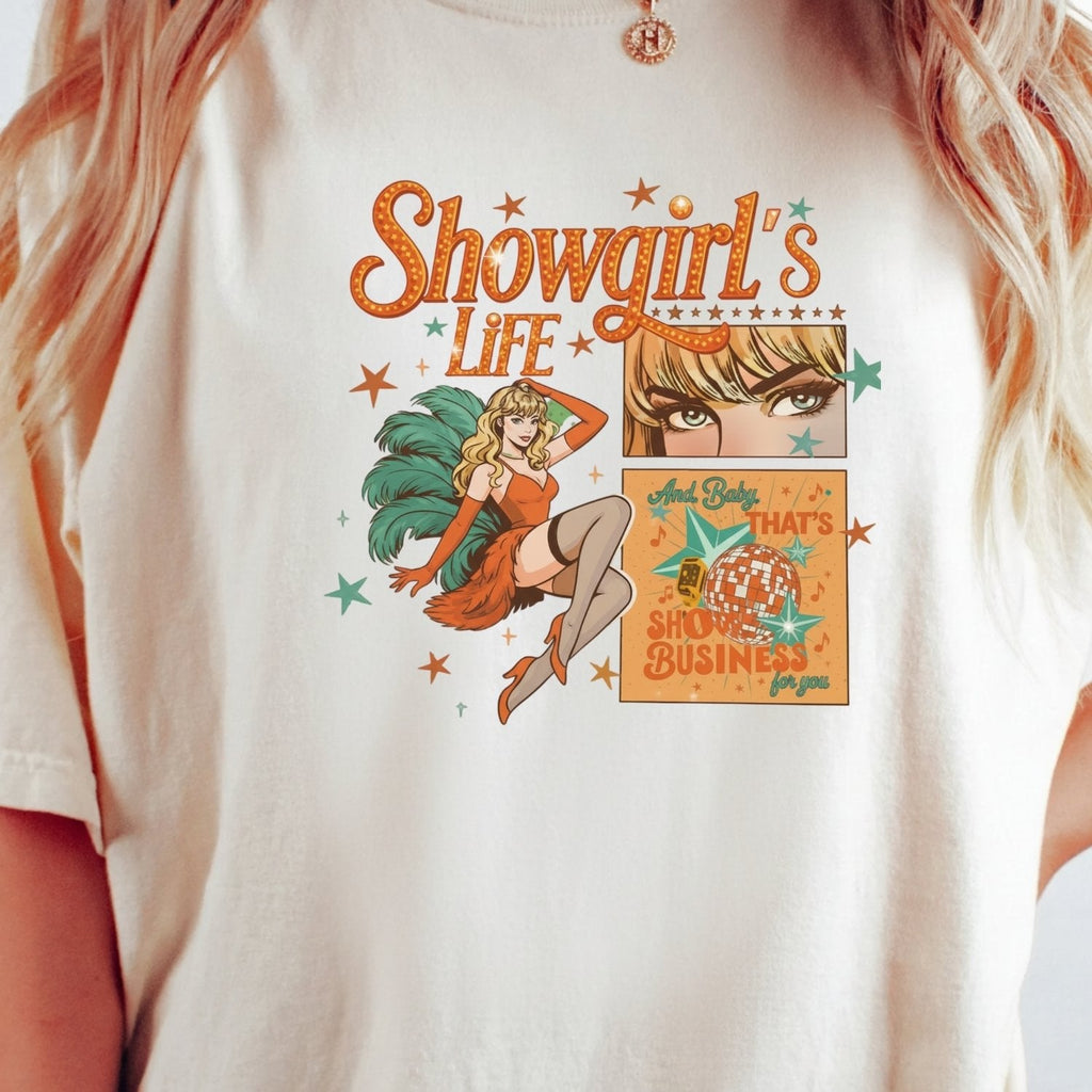 Showgirl Life Era T-Shirt – Vintage Aesthetic Graphic Tee product image 18