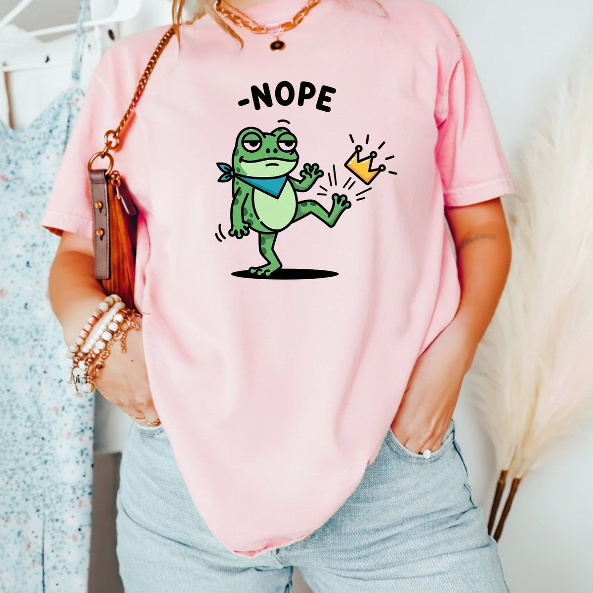 No Kings Portland Frog T-Shirt - Unisex Streetwear Graphic product image 22