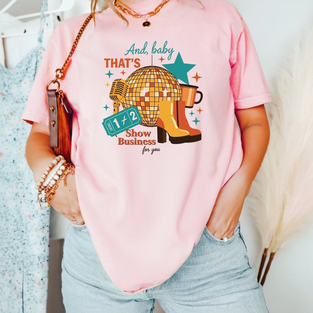 Showgirl Life T-Shirt – Retro Show Business Classic Graphic product image 24