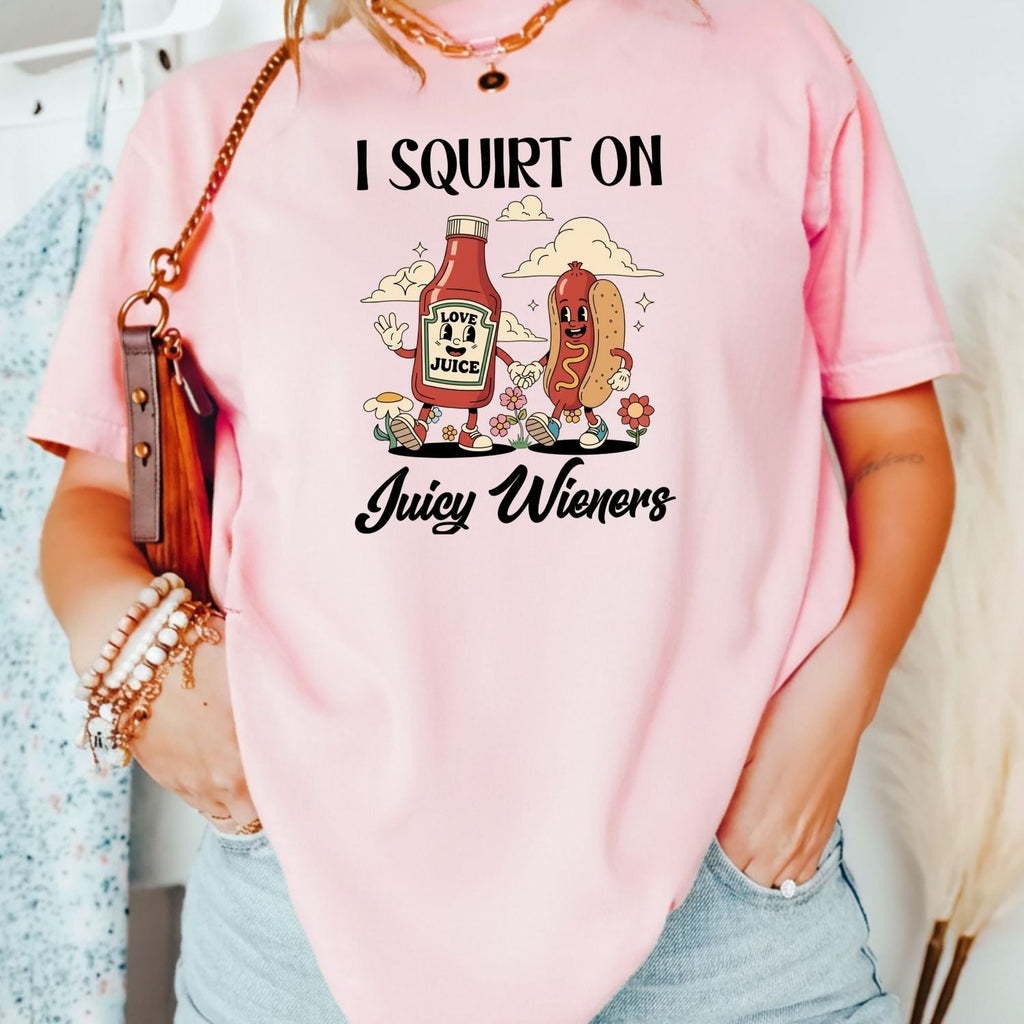 Funny Hot Dog T-Shirt - Retro Food Pun Tee - Inappropriate product image 20