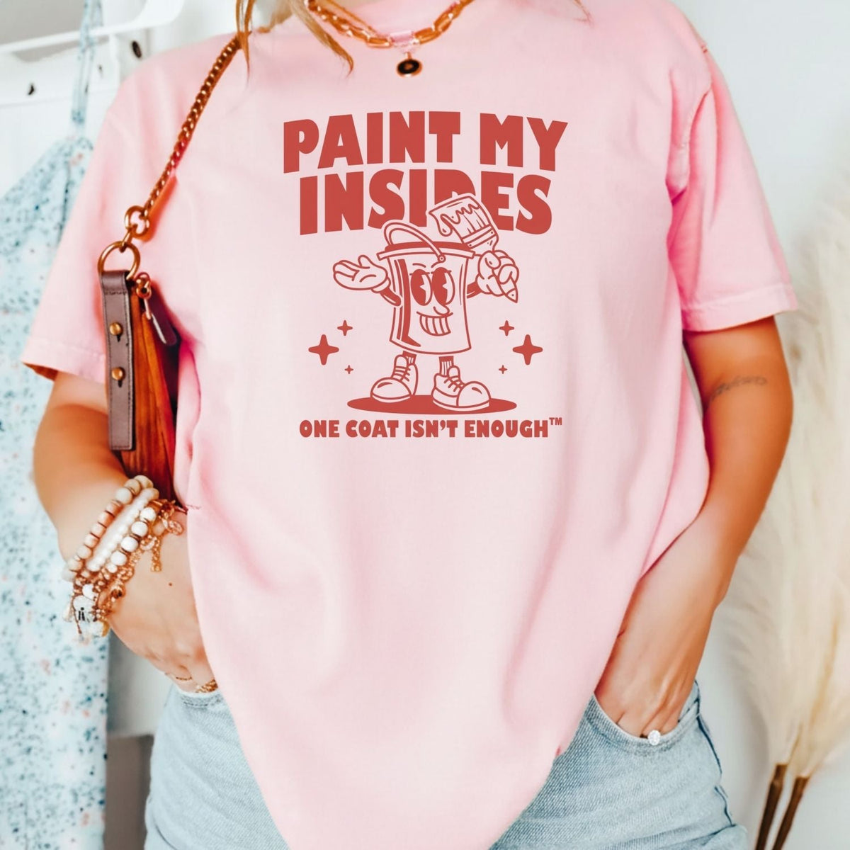 Retro Paint Can Mascot T-Shirt - Funny Art Graphic Tee product image 14
