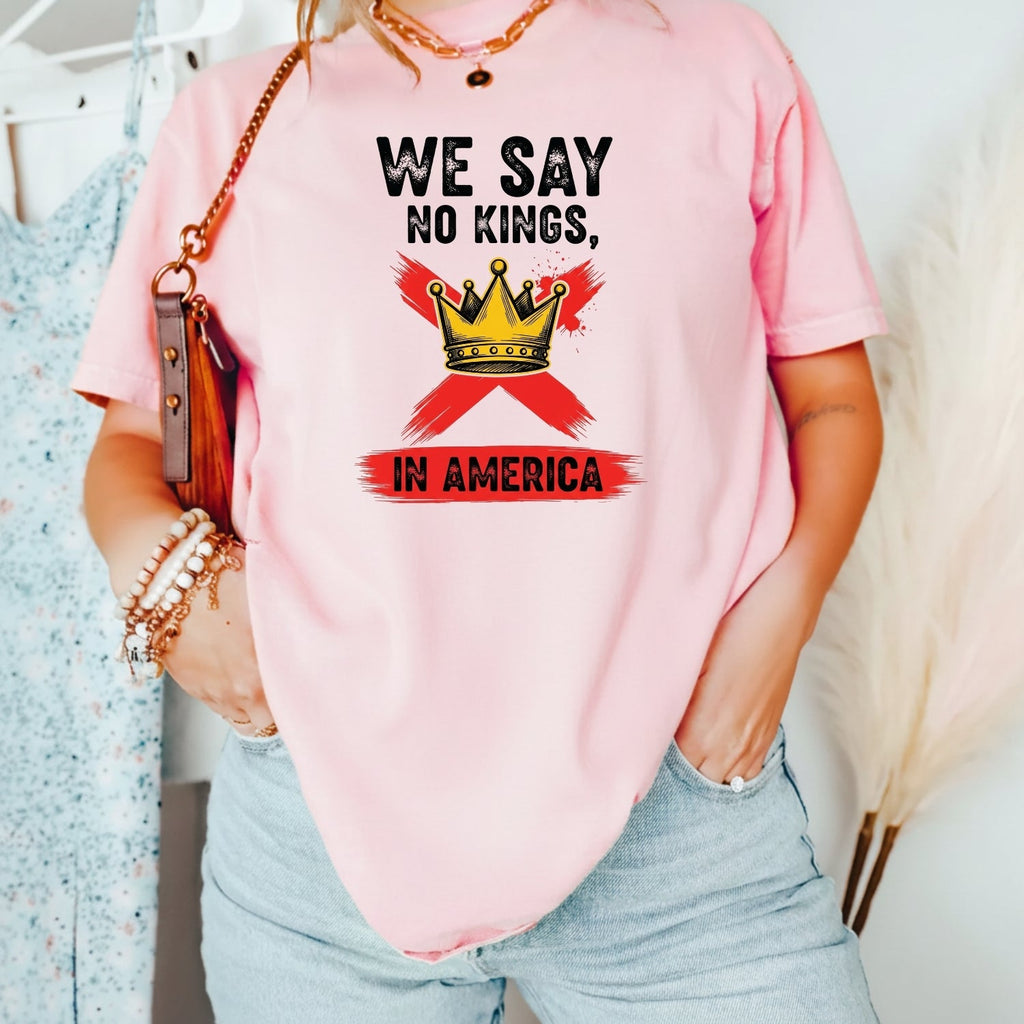 No Kings Day 2.0 T-Shirt – Liberty Inspired Patriotic product image 19