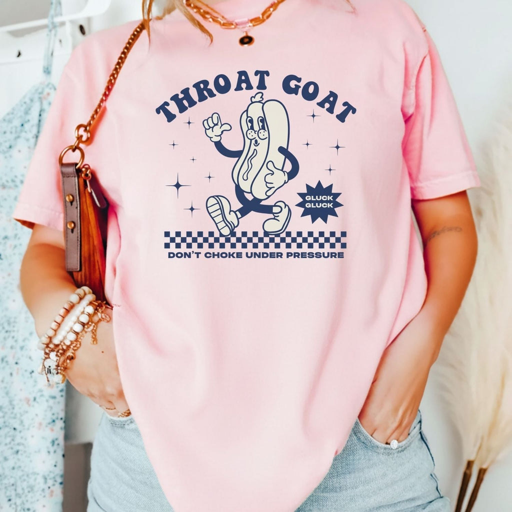 Funny Throat Goat Meme T-Shirt - Retro Inappropriate Shirt product image 18