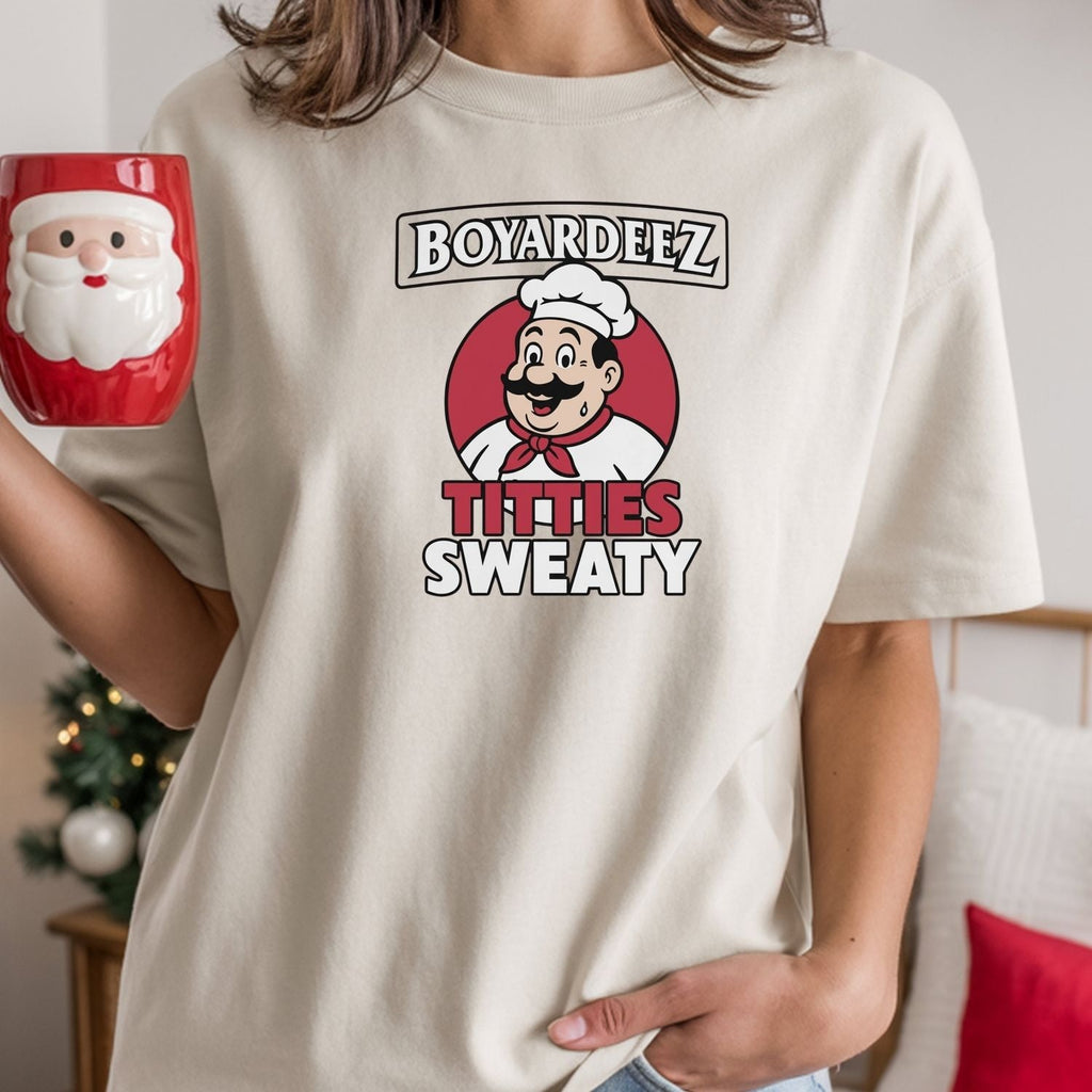 Retro Funny Boyardeez Nutz Sweaty Meme T-Shirt product image 24