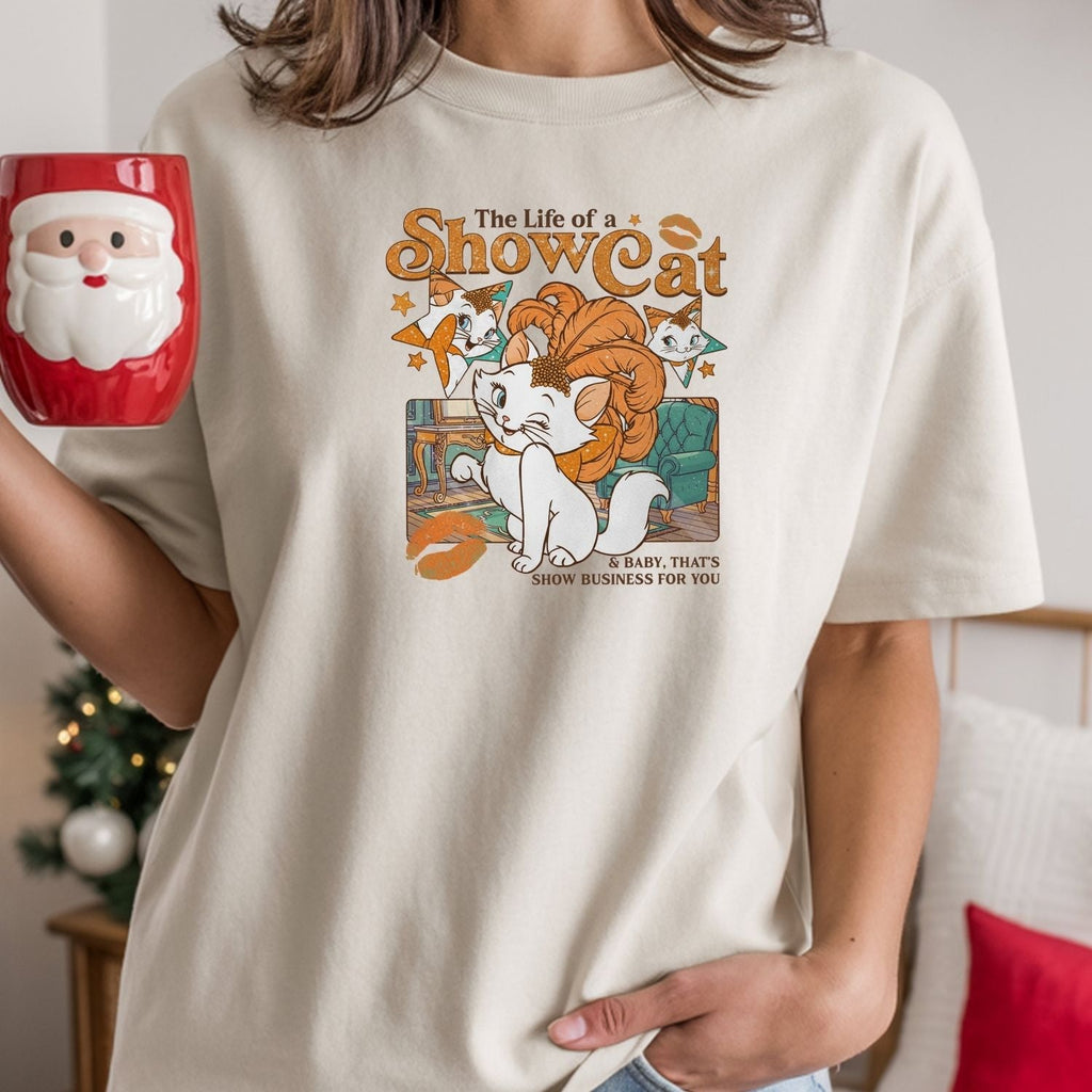 Vintage Showcat Shirt - The Life of a Show Cat Tee - Retro product image 21