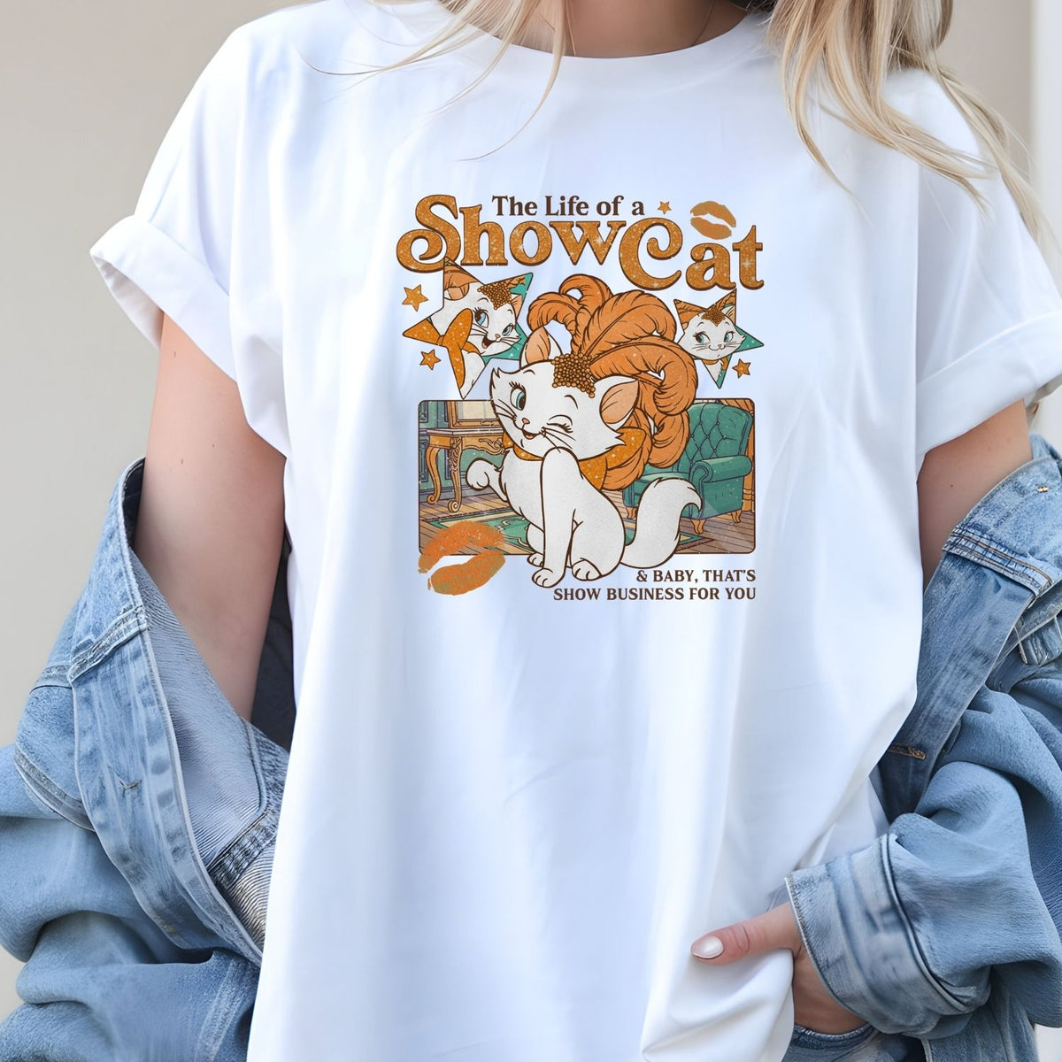 Vintage Showcat Shirt - The Life of a Show Cat Tee - Retro product image 22