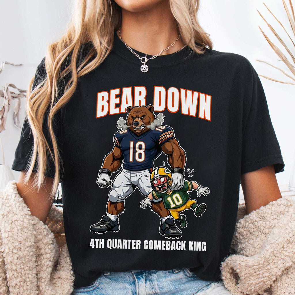 4th Quarter Comeback King Football Sweatshirt – Vintage Fan product image 1
