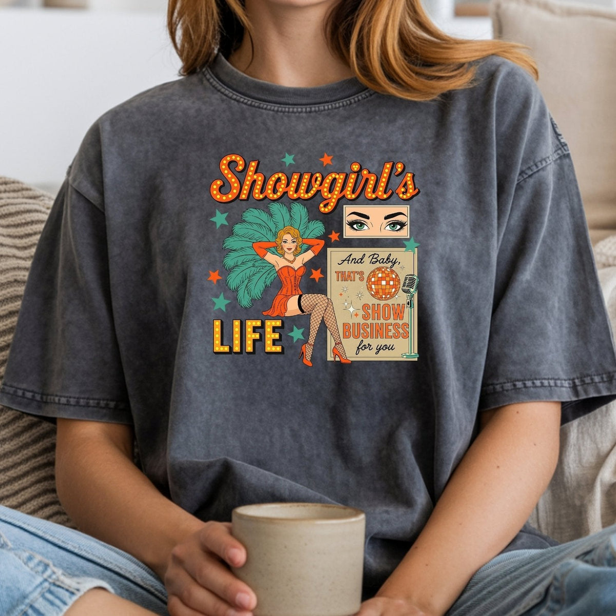 Showgirl Life Era T-Shirt – Retro Era-Inspired Graphic Tee product image 18