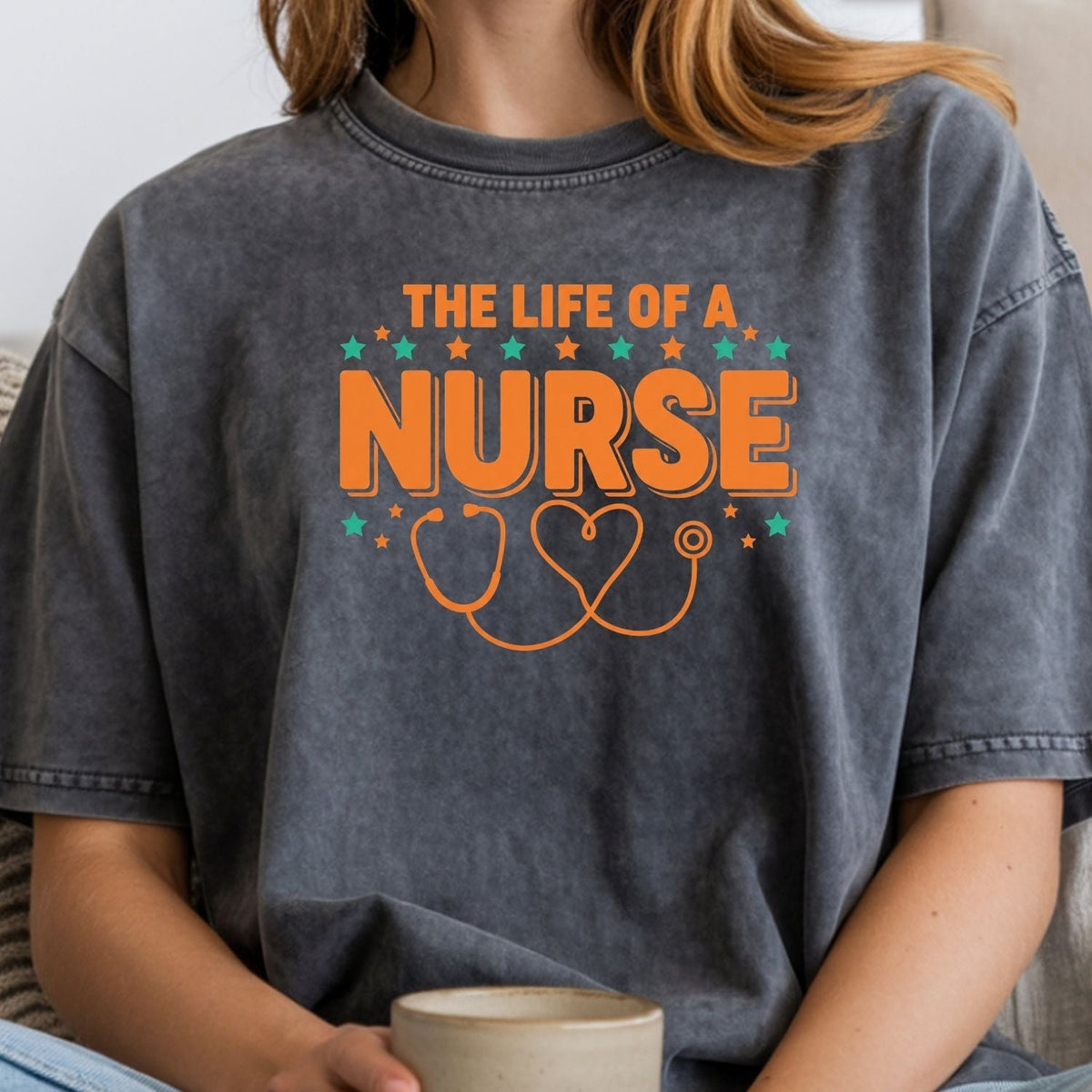 The Life of a Nurse Shirt - Showgirl Tee - Cute product image 14