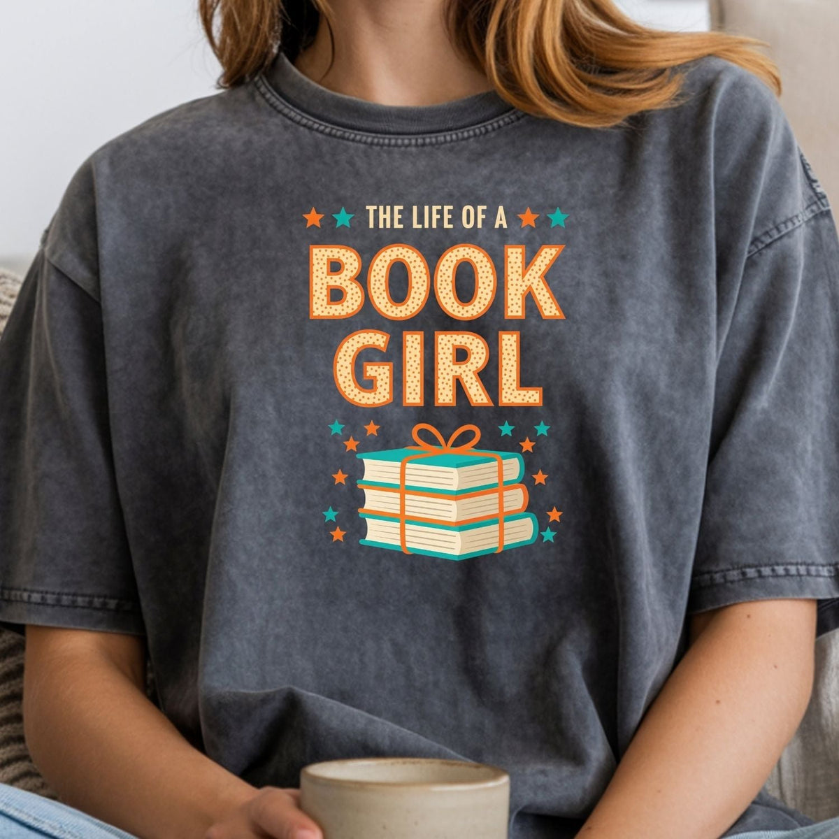Book Girl Shirt - The Life of a Lover Tee - Showgirl product image 14