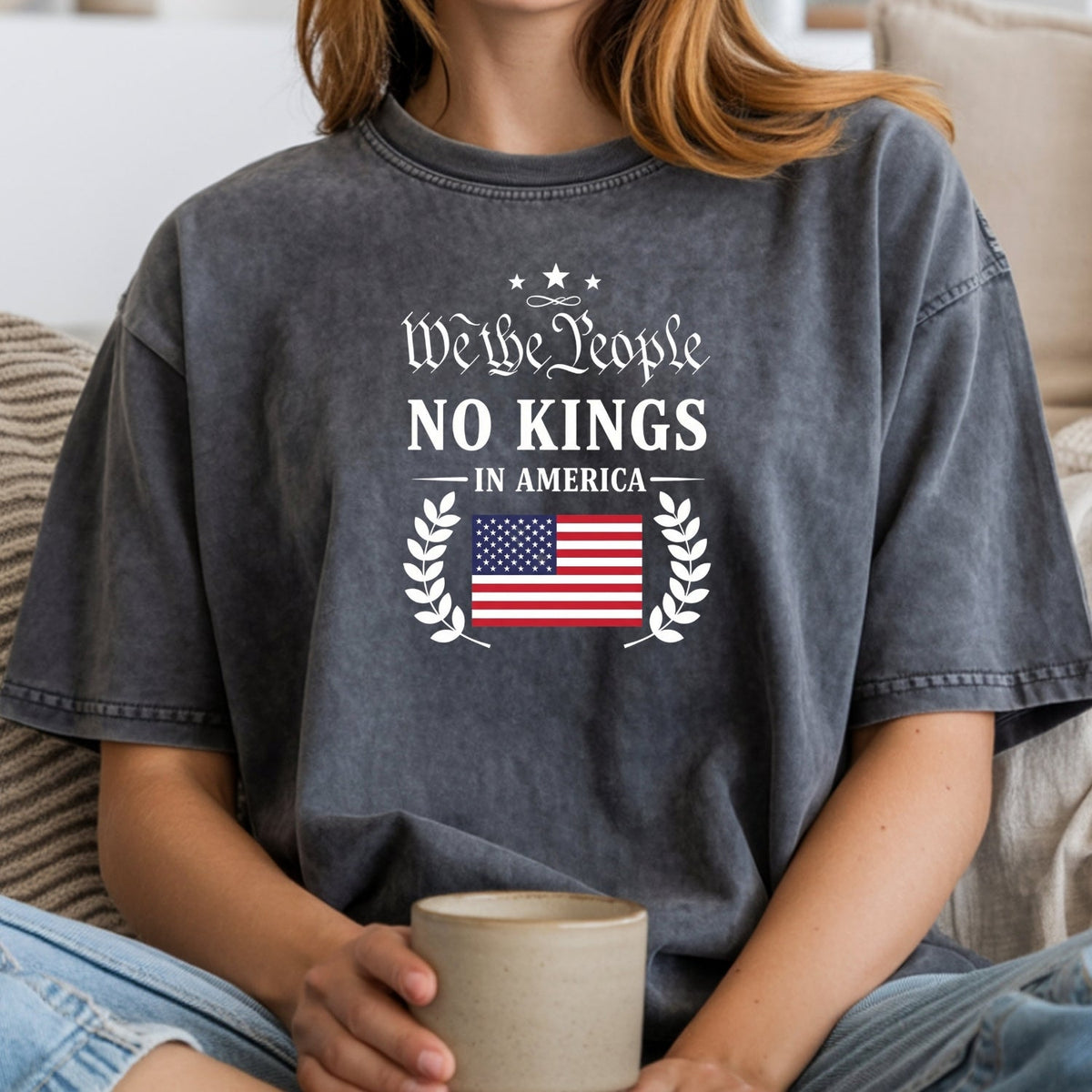 No Kings in America Tee – Liberty & Democracy Statement product image 20