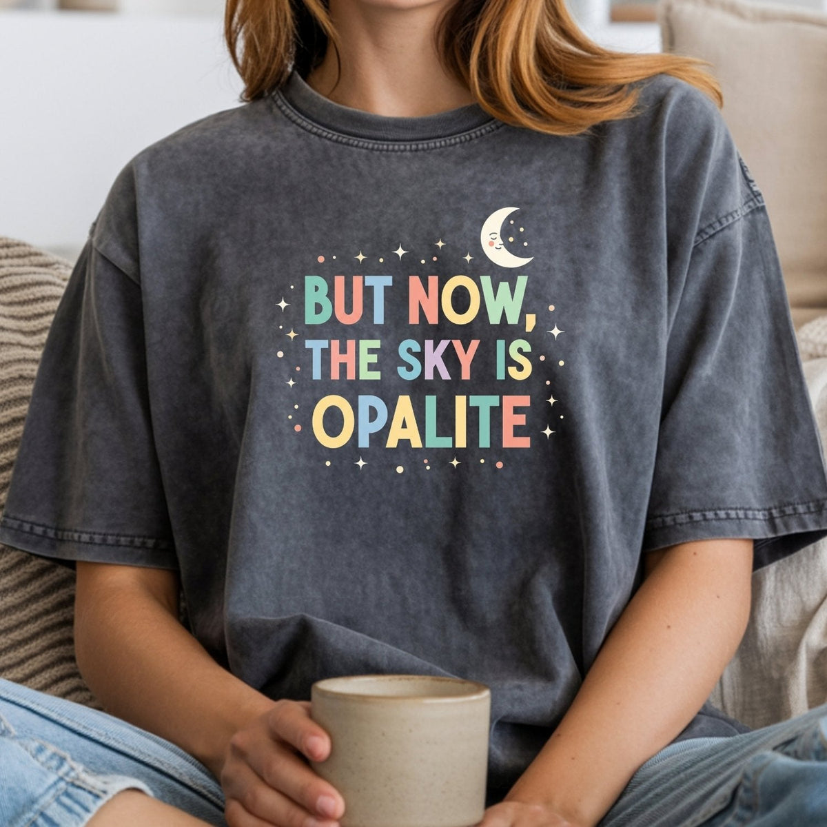 Opalite Showgirl Graphic Tee – Poetic Romantic Pastel Shirt product image 14