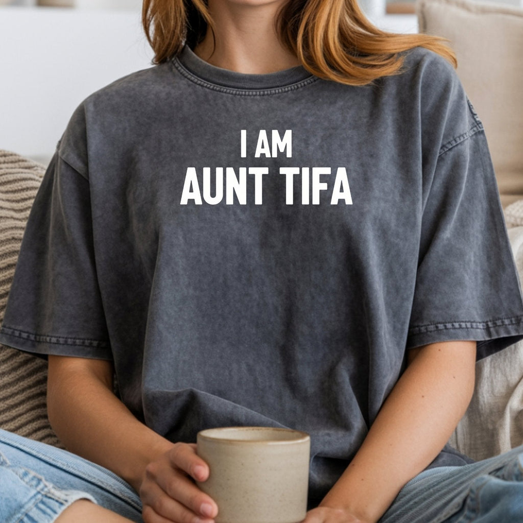 Funny Aunt Tifa Shirt – Humorous Meme Graphic Tee for Aunts product image 12