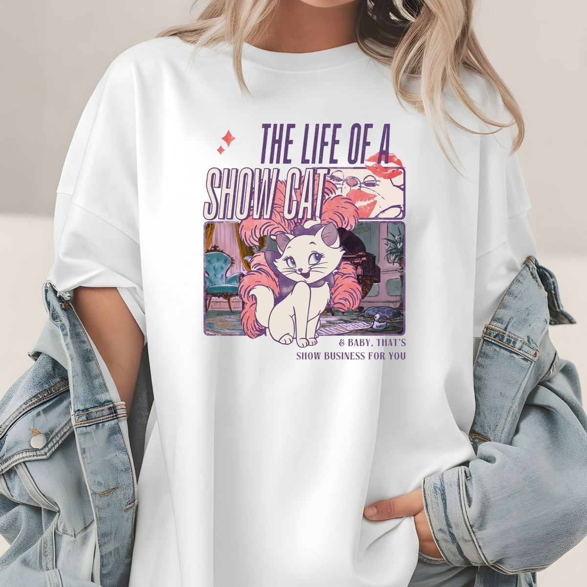 Showgirl Cat Shirt - Vintage The Life of a Showcat Tee product image 22