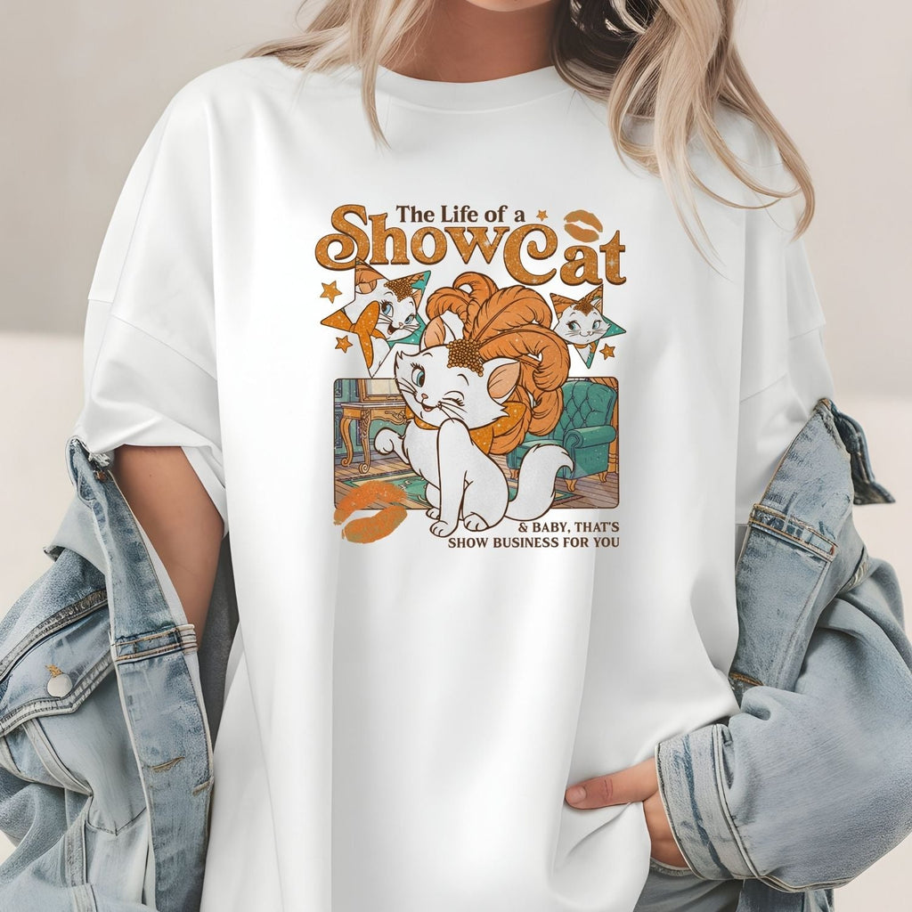 Vintage Showcat Shirt - The Life of a Show Cat Tee - Retro product image 23