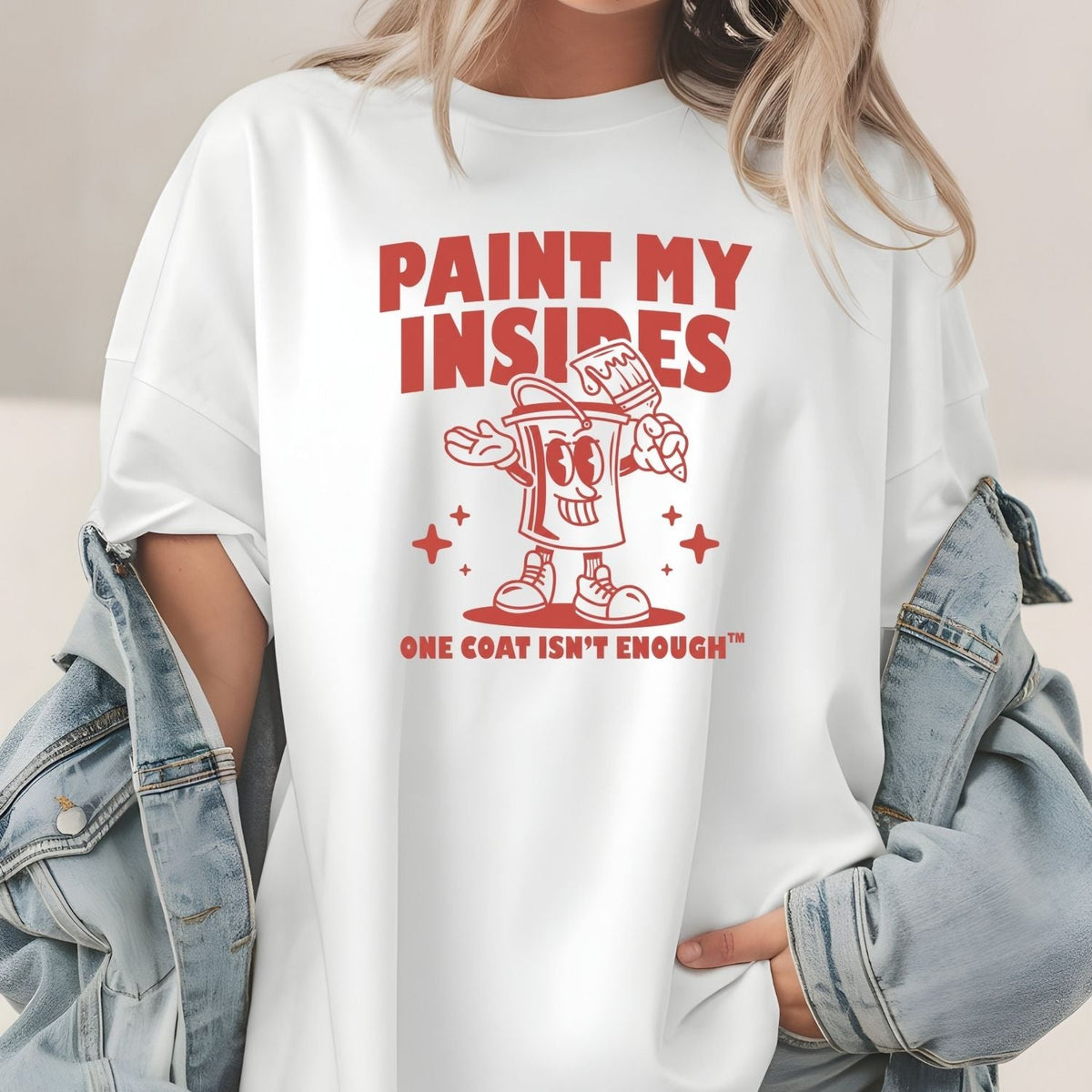 Retro Paint Can Mascot T-Shirt - Funny Art Graphic Tee product image 17