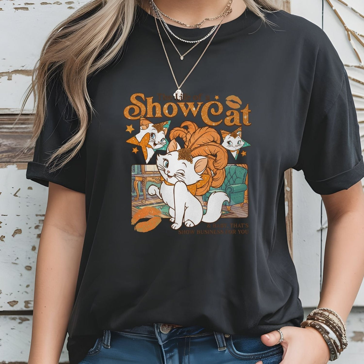 Vintage Showcat Shirt - The Life of a Show Cat Tee - Retro product image 24