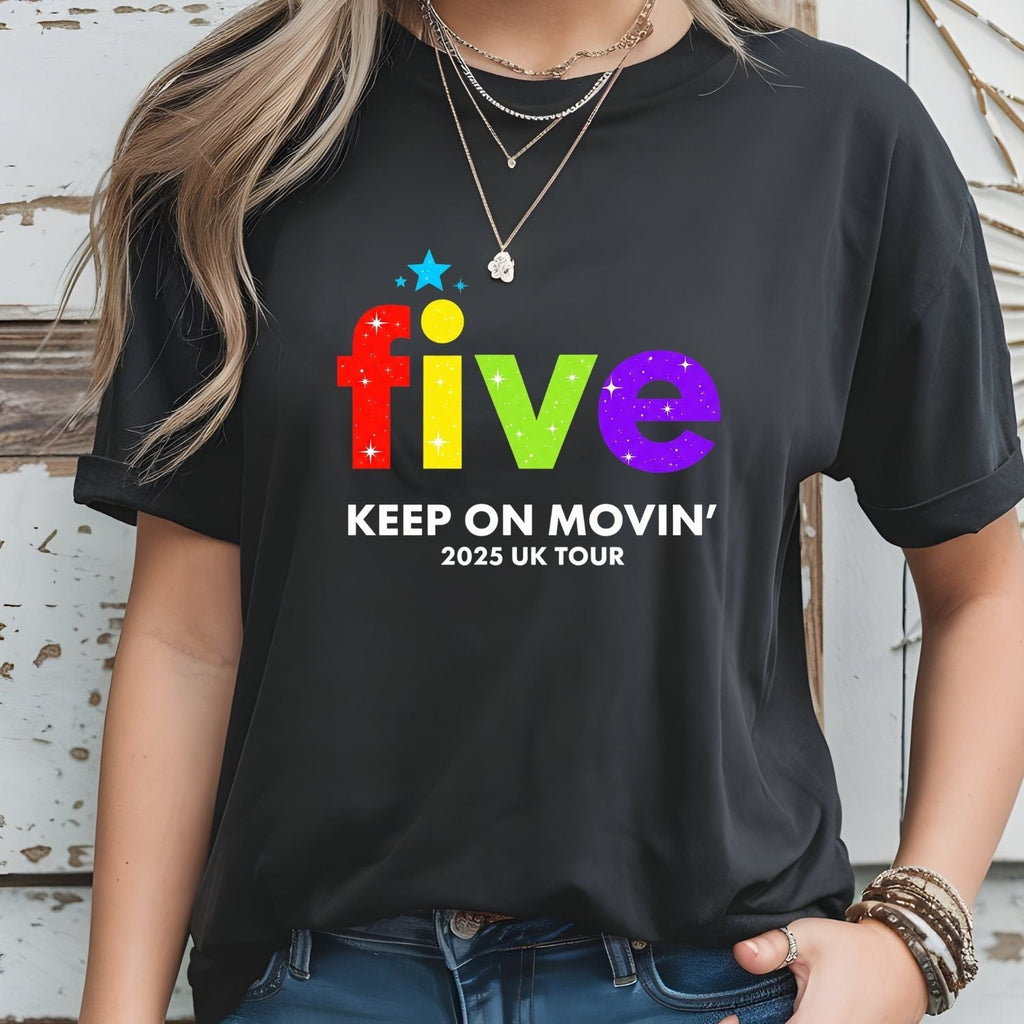 Retro Music Fan T-Shirt - Keep On Movin’ 2025 Inspired product image 18