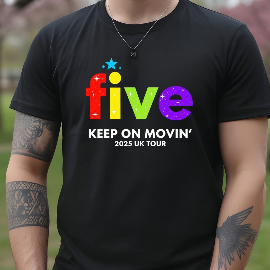Retro Music Fan T-Shirt - Keep On Movin’ 2025 Inspired product image 19