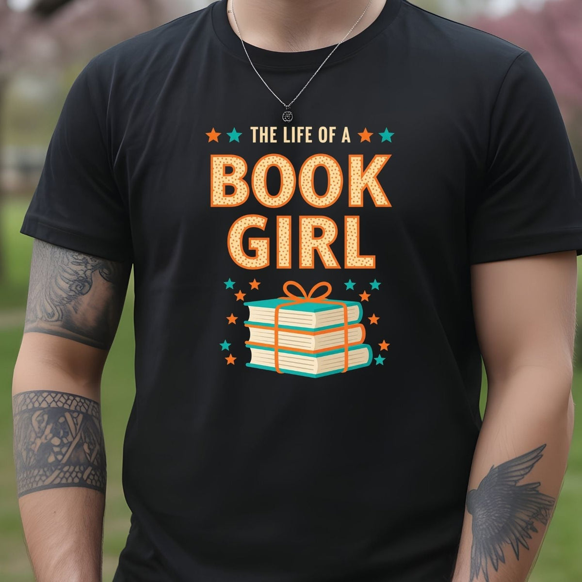Book Girl Shirt - The Life of a Lover Tee - Showgirl product image 16