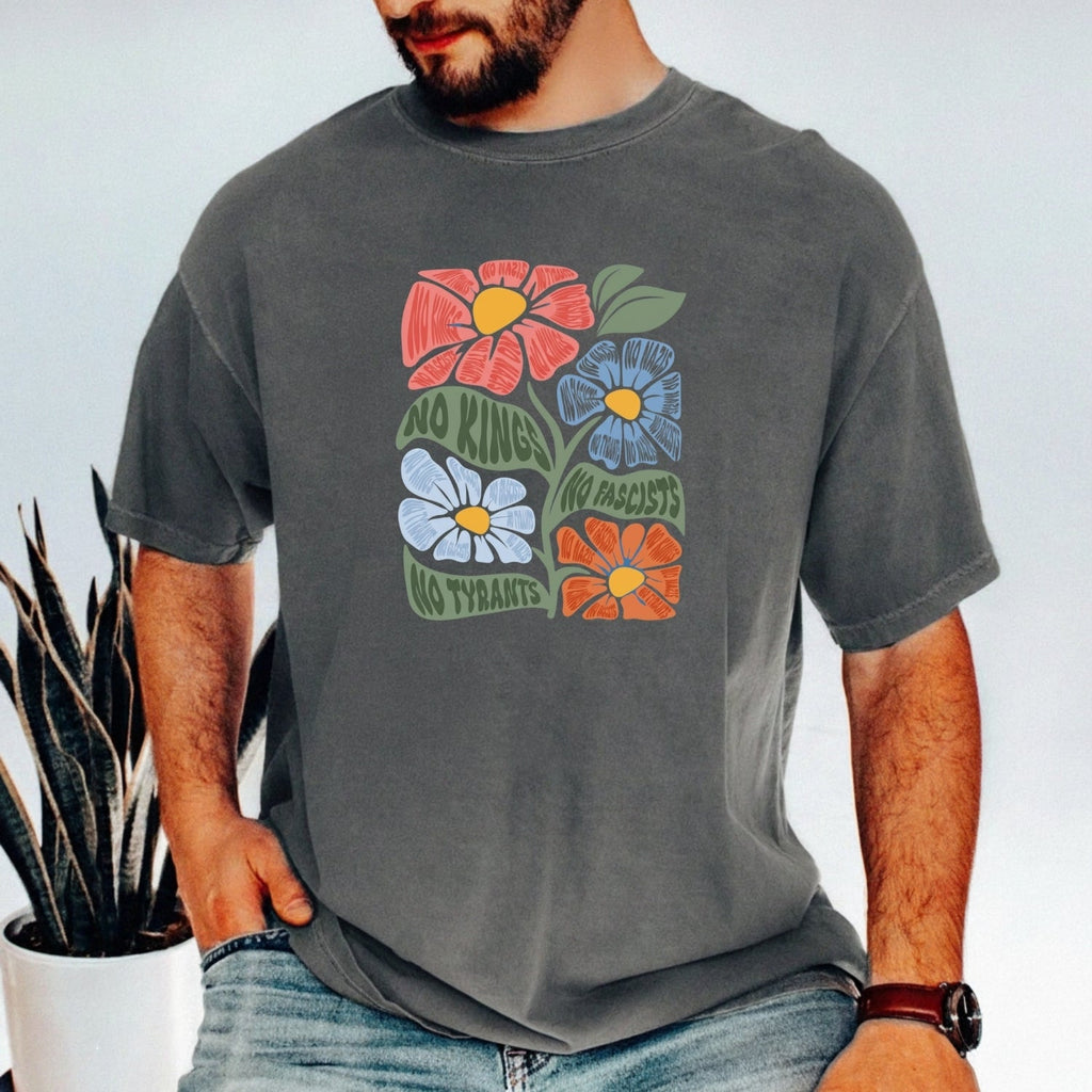 No Kings No Tyrants T-Shirt - Patriotic Democracy Graphic product image 15