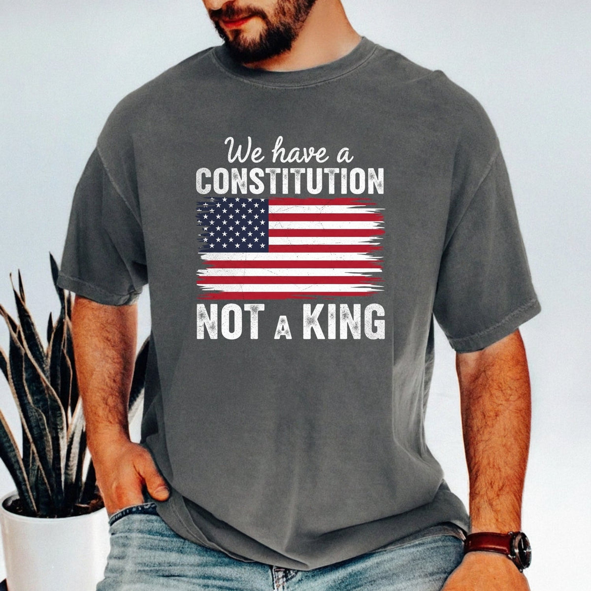 We Have a Constitution No Kings Shirt – Patriotic Freedom product image 17