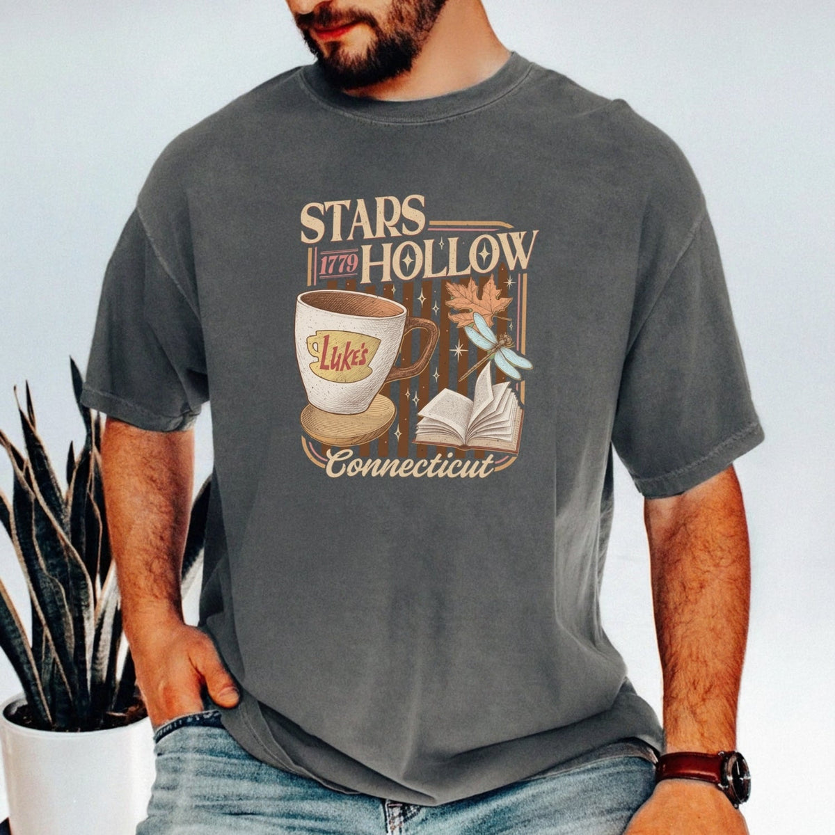Stars Hollow Coffee Shop T-Shirt – Vintage Connecticut Tee product image 17