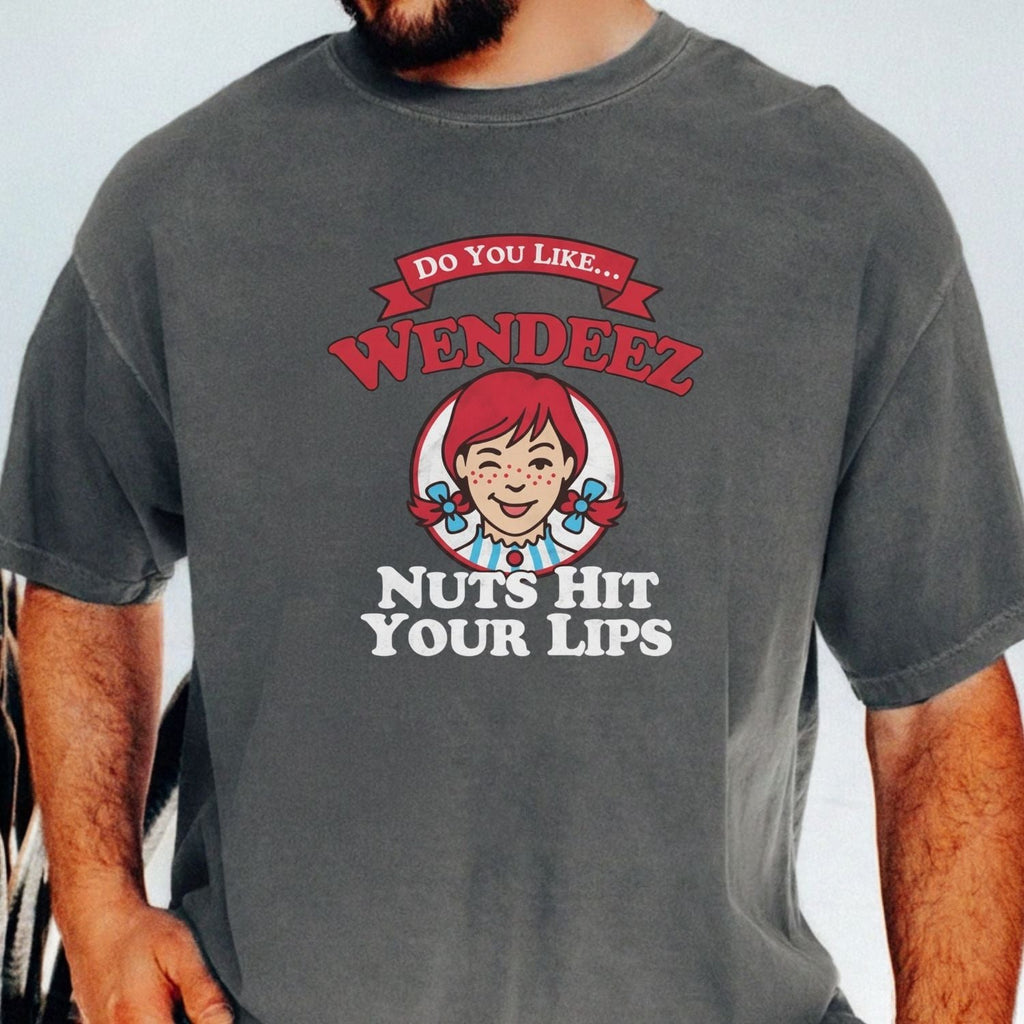 Wendeez Nuts Hit Your Lips Funny Retro Meme Shirt – Cheeky product image 22