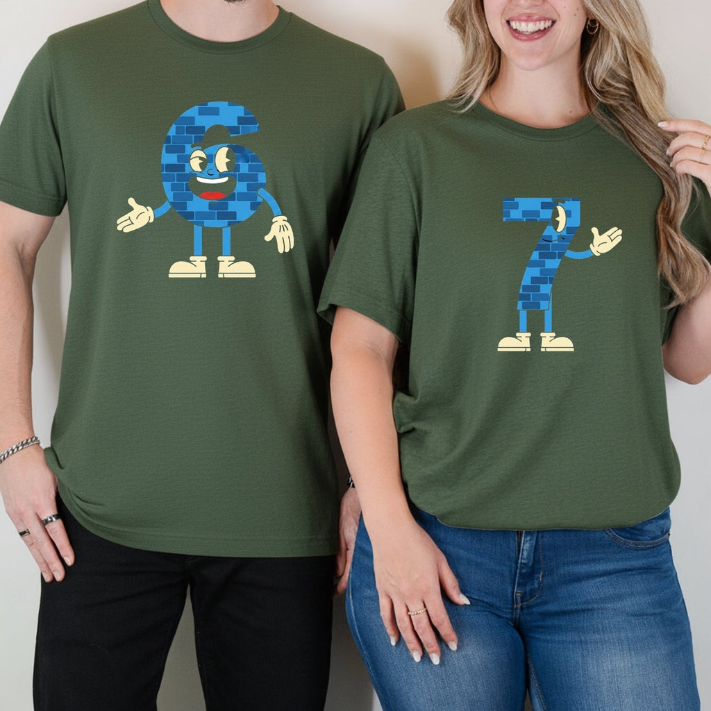 6 7 Costume Matching T-Shirts For Couples product image 11