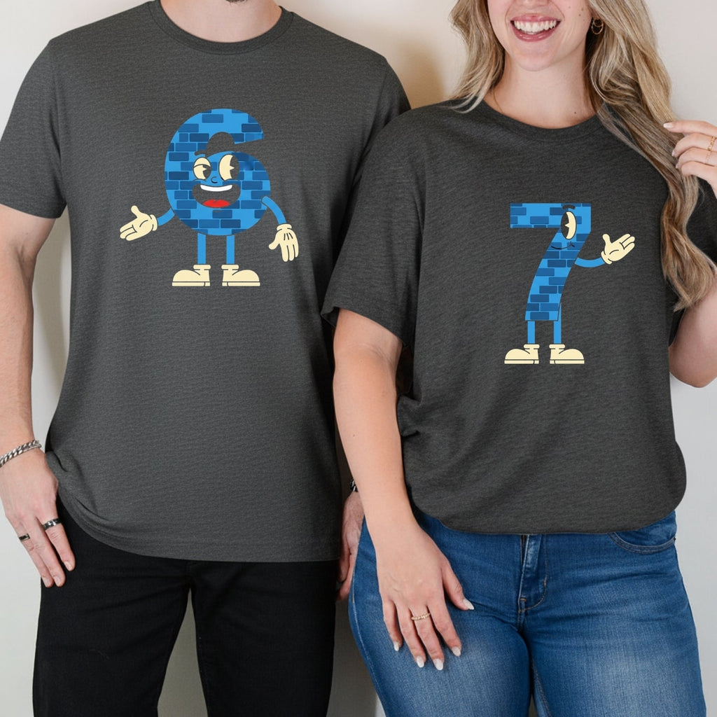 6 7 Costume Matching T-Shirts For Couples product image 12